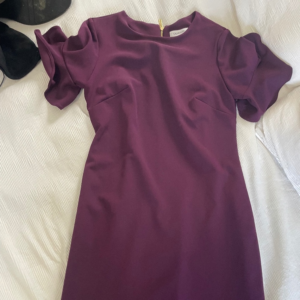 Eggplant dress